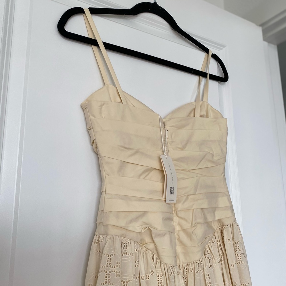 NWT Tory Burch Broderie Anglaise Hook And Eye Dress $898 0 - Picture 10 of 13